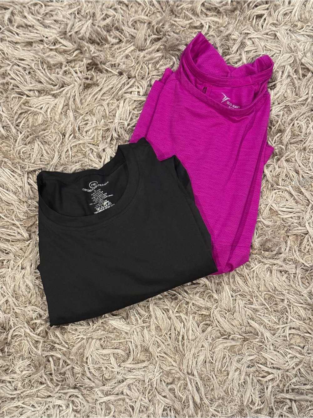 Bundle - Women’s Purple Active Top and Black Active Top - Longsleeves